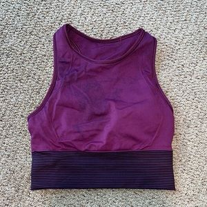 Lululemon high-neck sports bra